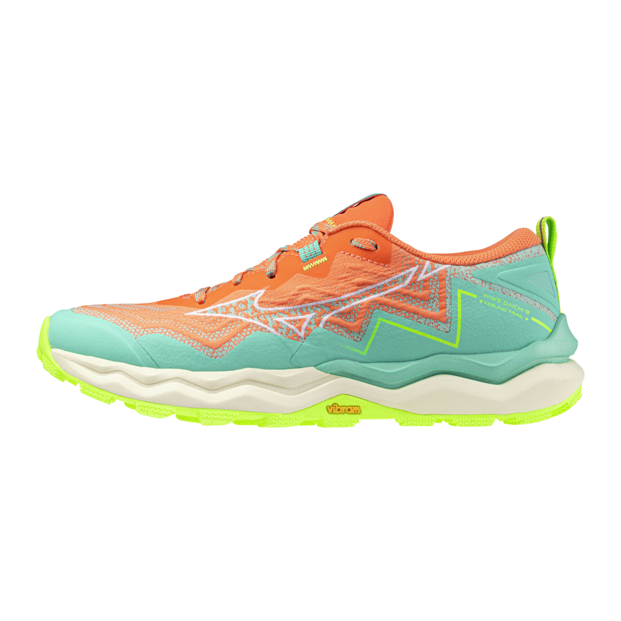 Mizuno WAVE DAICHI 9 Fresh Salmon/White/Sharp Green